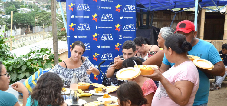 Amigos Mira realizó un almuerzo de confraternidad para la comunidad extranjera en el norte de Guayaquil.