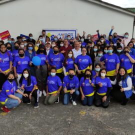 Voluntarios en Quito vivieron una tarde llena de alegría en la Integración Miraista